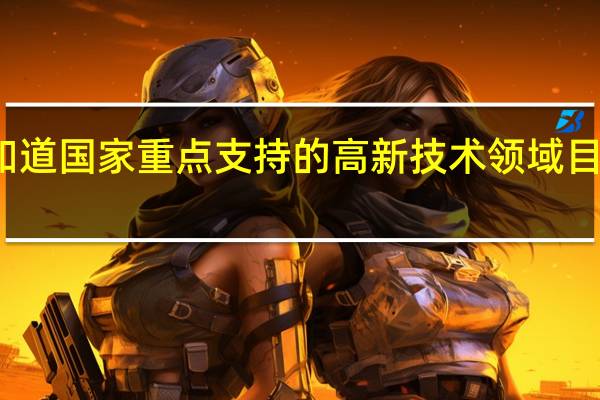 有人知道国家重点支持的高新技术领域目录与代码吗
