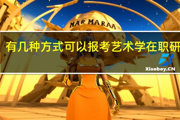 有几种方式可以报考艺术学在职研究生