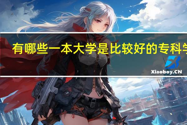 有哪些一本大学是比较好的专科学校