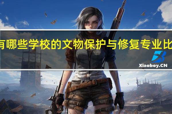 有哪些学校的文物保护与修复专业比较出名