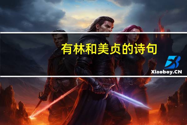 有林和美贞的诗句