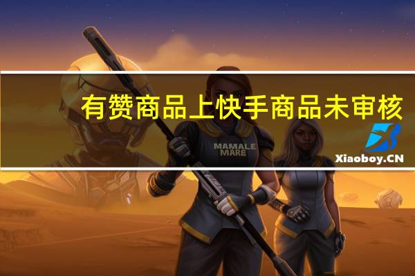 有赞商品上快手商品未审核（快手上传有赞商品信息无法识别）