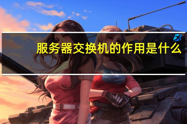 服务器交换机的作用是什么(交换机的作用是什么)