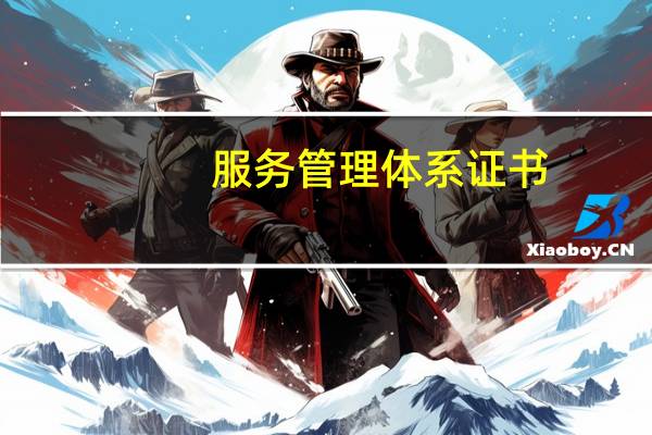 服务管理体系证书（服务管理体系）