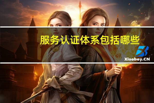 服务认证体系包括哪些（服务认证体系标准）