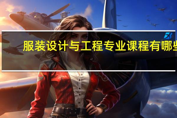 服装设计与工程专业课程有哪些