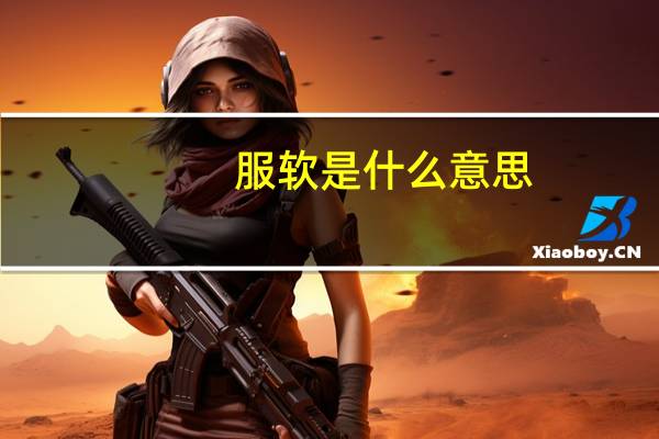 服软是什么意思