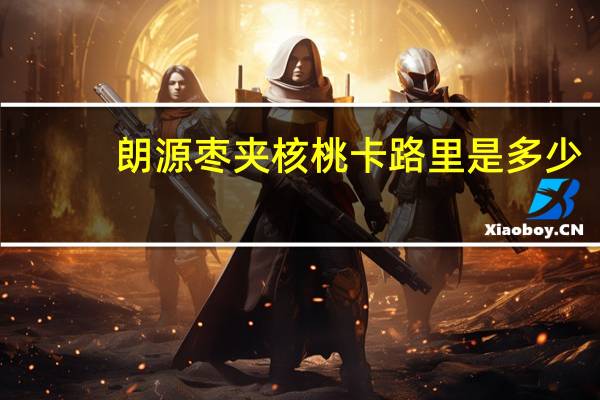 朗源 枣夹核桃卡路里是多少