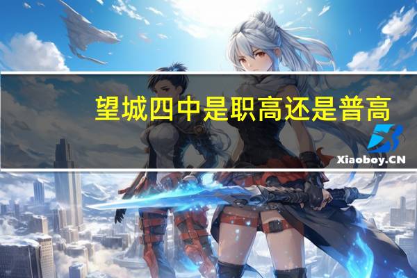 望城四中是职高还是普高
