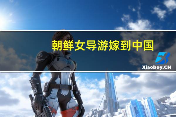 朝鲜女导游嫁到中国（朝鲜女导游可以睡）