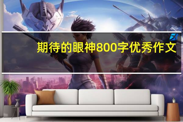 期待的眼神800字优秀作文（期待的眼神中考满分作文）
