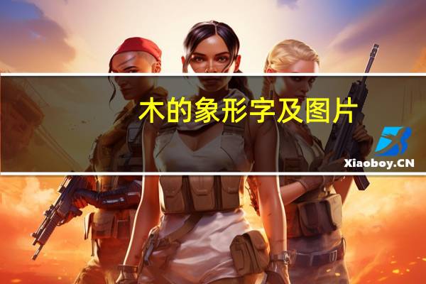 木的象形字及图片（木的象形字）
