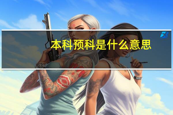 本科预科是什么意思