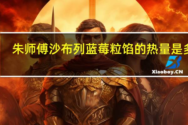 朱师傅 沙布列蓝莓粒馅的热量是多少