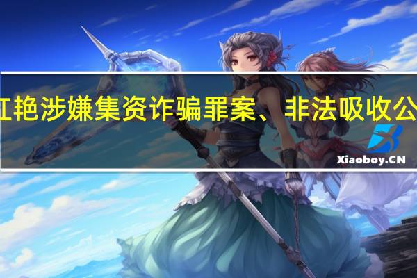 朱彦美、赵红艳涉嫌集资诈骗罪案、非法吸收公众存款罪案件通报