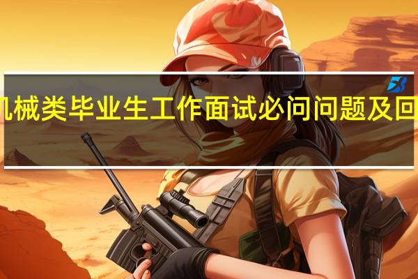 机械类毕业生工作面试必问问题及回答模板