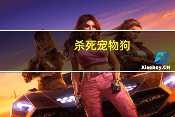 杀死宠物狗