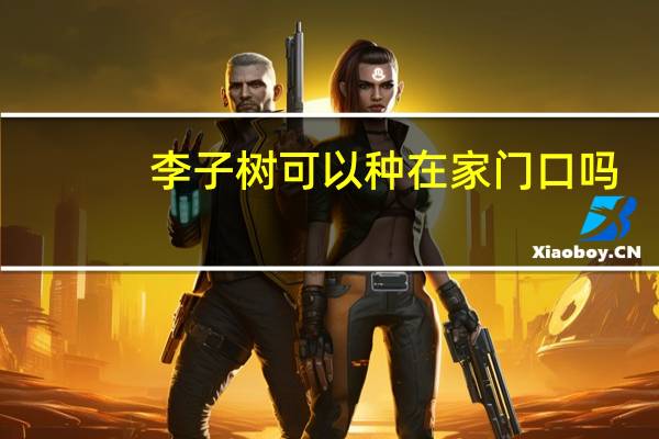李子树可以种在家门口吗