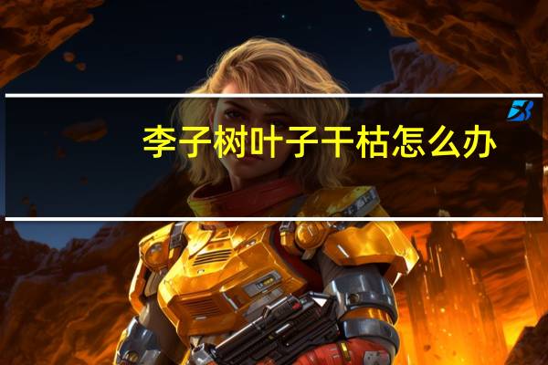 李子树叶子干枯怎么办