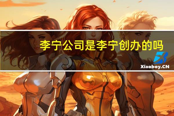 李宁公司是李宁创办的吗