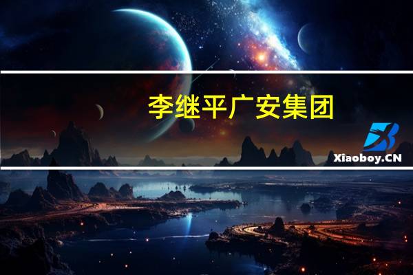 李继平 广安集团（李继平）