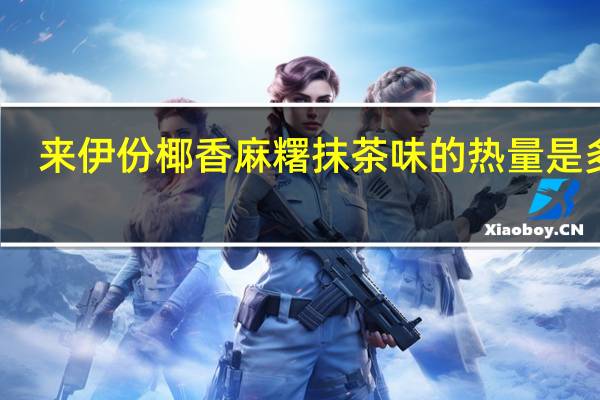 来伊份 椰香麻糬抹茶味的热量是多少
