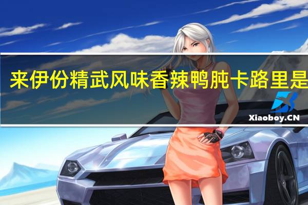 来伊份 精武风味香辣鸭肫卡路里是多少