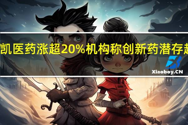 来凯医药涨超20% 机构称创新药潜存超额收益