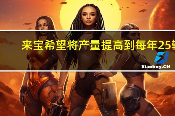来宝希望将产量提高到每年25辆