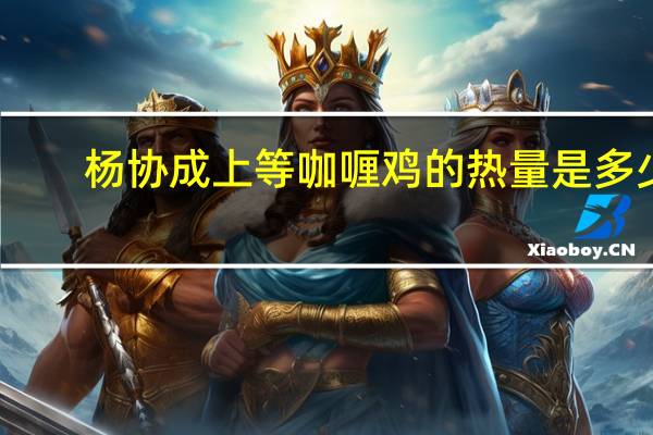 杨协成 上等咖喱鸡的热量是多少