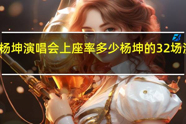 杨坤演唱会上座率多少 杨坤的32场演唱会