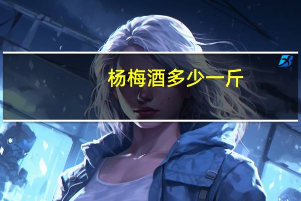 杨梅酒多少一斤