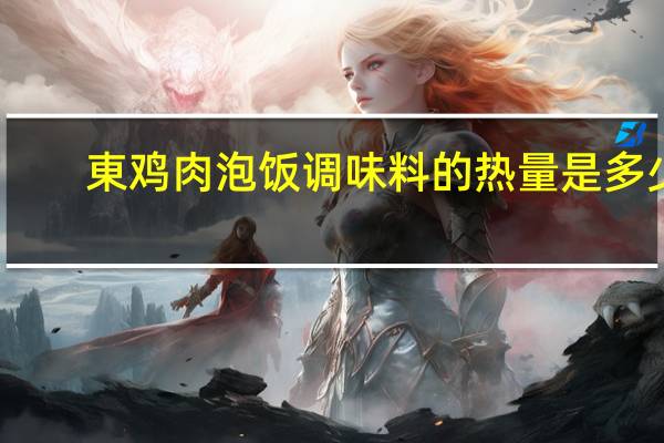東 鸡肉泡饭调味料的热量是多少