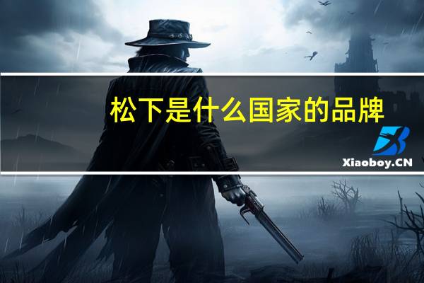 松下是什么国家的品牌