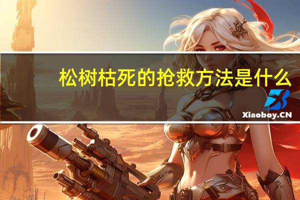 松树枯死的抢救方法是什么