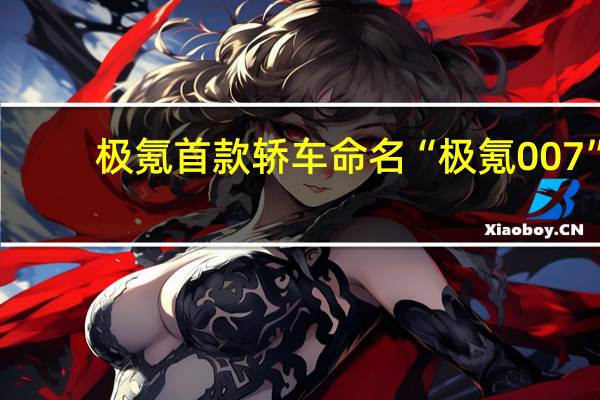 极氪首款轿车命名“极氪007”