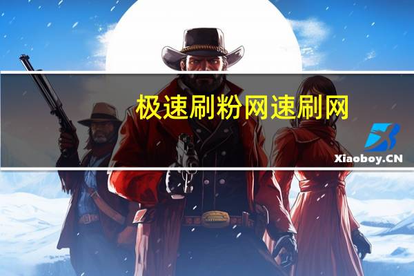 极速刷粉网 速刷网(速刷极速版下载)