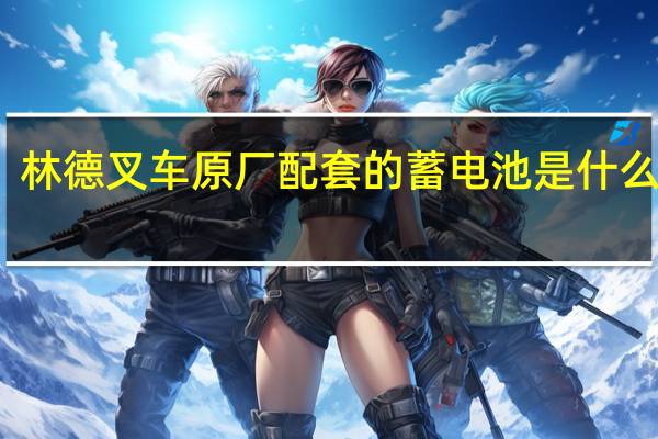 林德叉车原厂配套的蓄电池是什么品牌