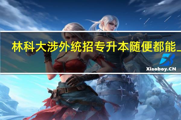 林科大涉外统招专升本随便都能上吗