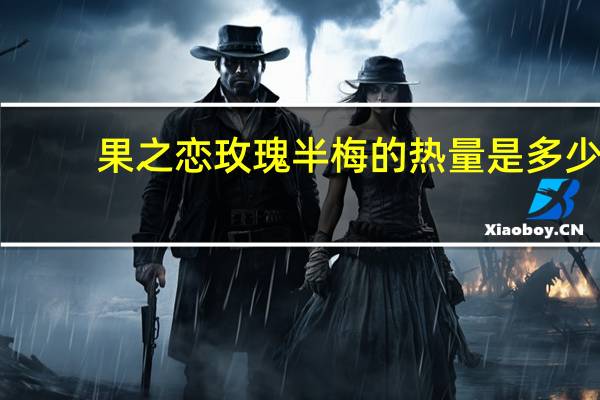 果之恋 玫瑰半梅的热量是多少