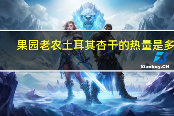 果园老农土耳其杏干的热量是多少