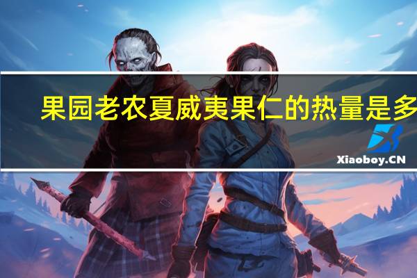 果园老农 夏威夷果仁的热量是多少