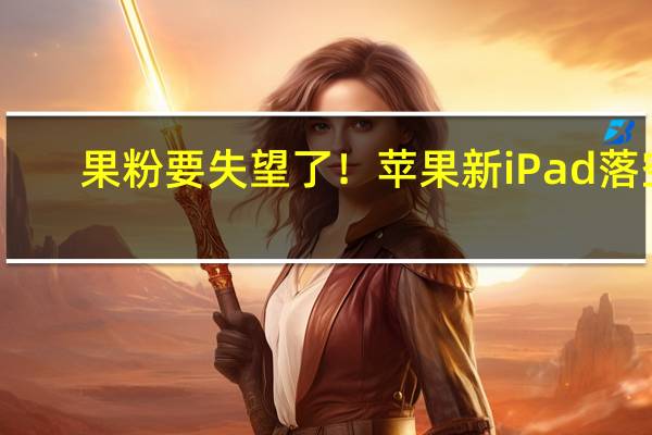 果粉要失望了！苹果新iPad落空：等来的却是一支笔