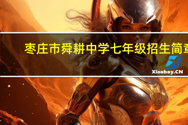 枣庄市舜耕中学七年级招生简章（枣庄市舜耕中学）