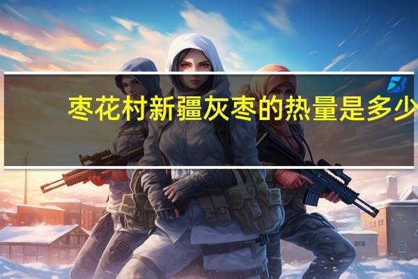 枣花村 新疆灰枣的热量是多少
