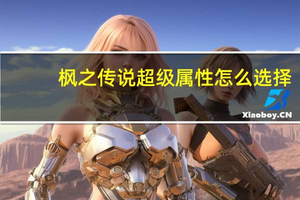 枫之传说超级属性怎么选择