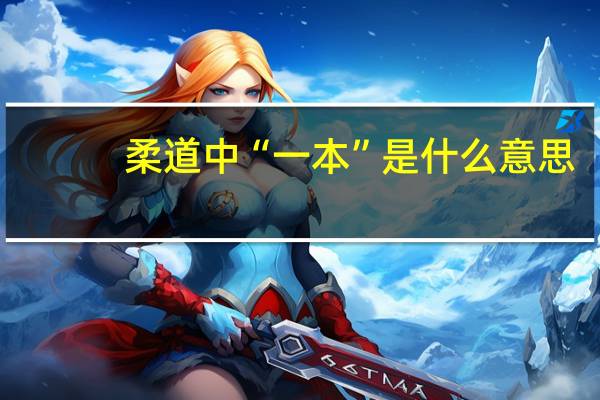 柔道中“一本”是什么意思