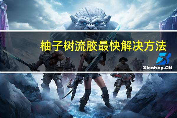 柚子树流胶最快解决方法