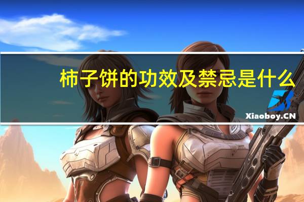 柿子饼的功效及禁忌是什么（柿子饼的功效及禁忌）
