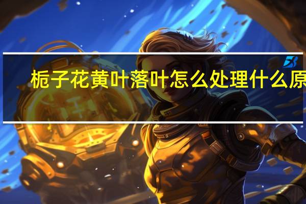 栀子花黄叶落叶怎么处理什么原因